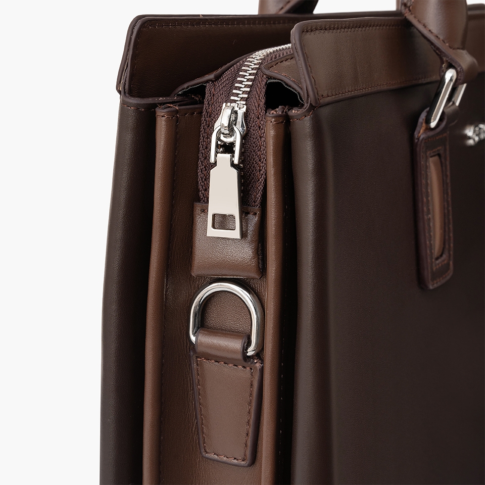 Túi xách nam Gence da bò Swift GCE29 màu nâu