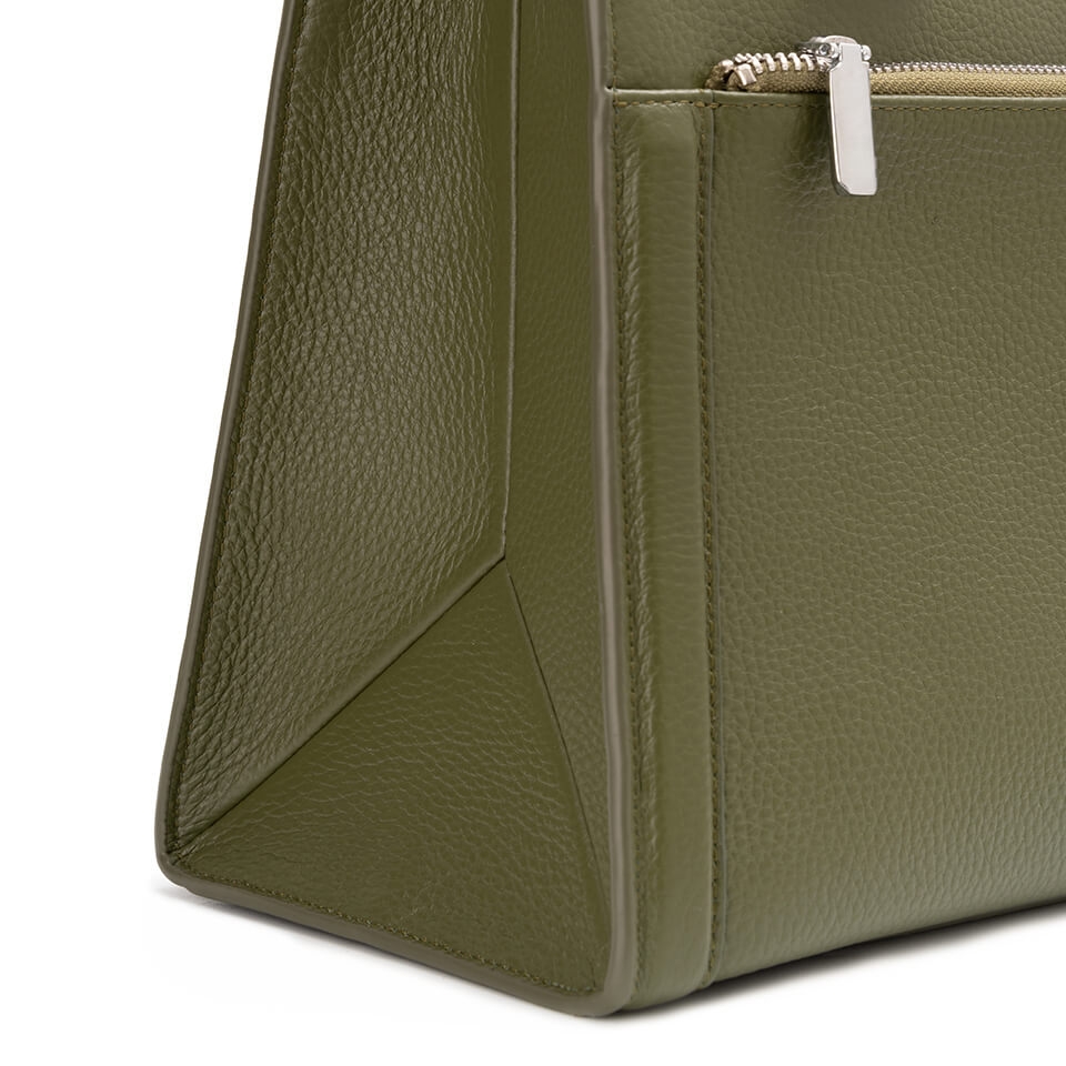 Túi xách nữ công sở Gence da bò Mill TX16 Bosco