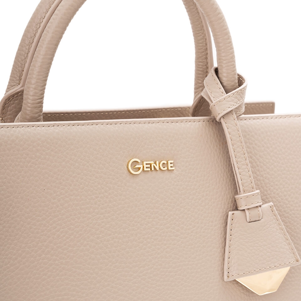 Túi xách nữ công sở Gence da bò Mill TX23 Cenere