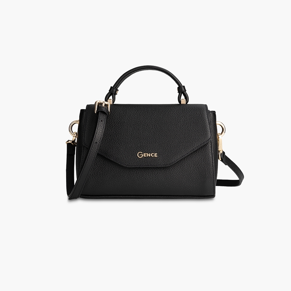 Túi xách tay nữ Gence cao cấp TX03 Black