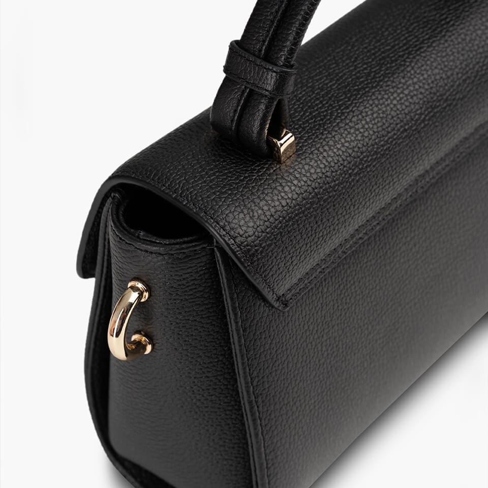 Túi xách tay nữ Gence cao cấp TX03 Black