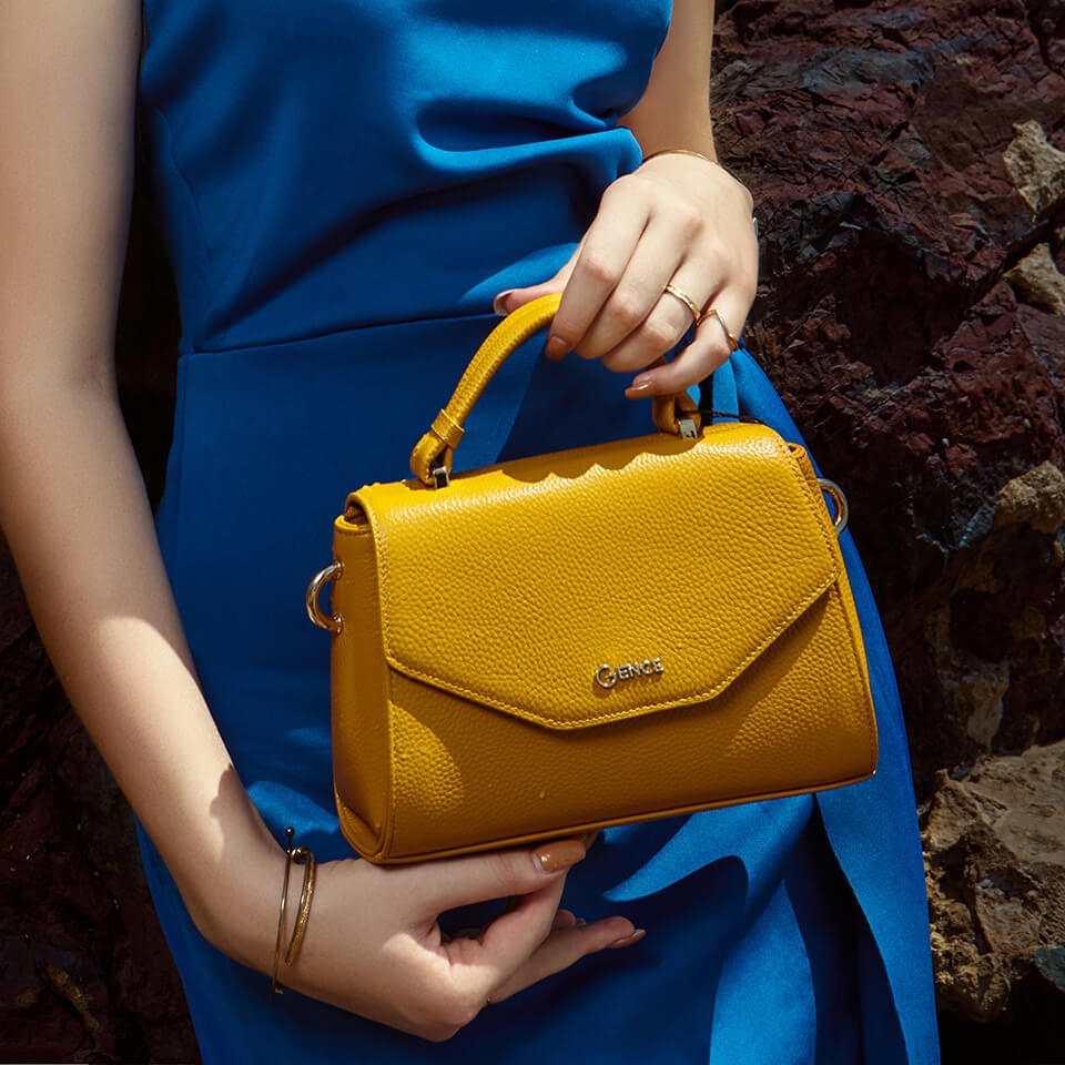 Túi xách tay nữ Gence cao cấp TX05 Pollen