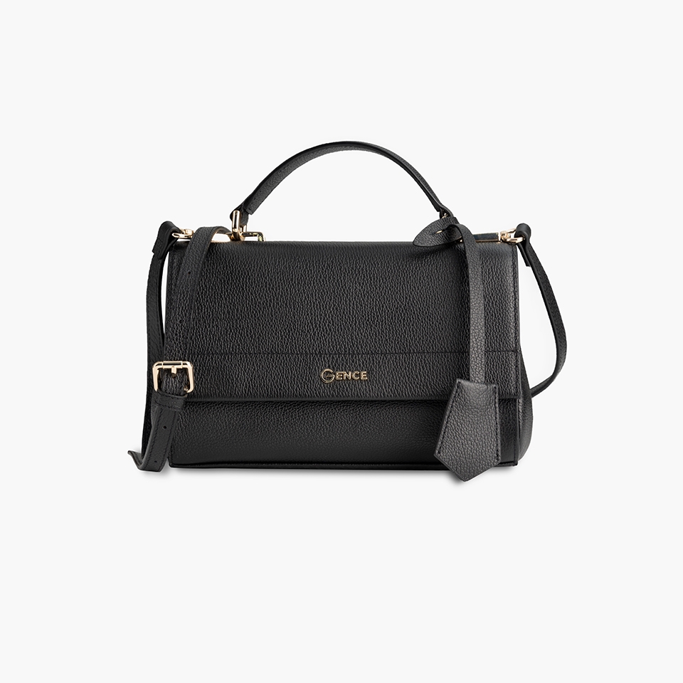 Túi xách tay nữ Gence cao cấp TX08 Black