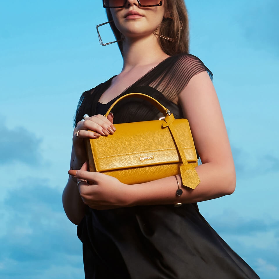 Túi xách tay nữ Gence cao cấp TX12 Pollen