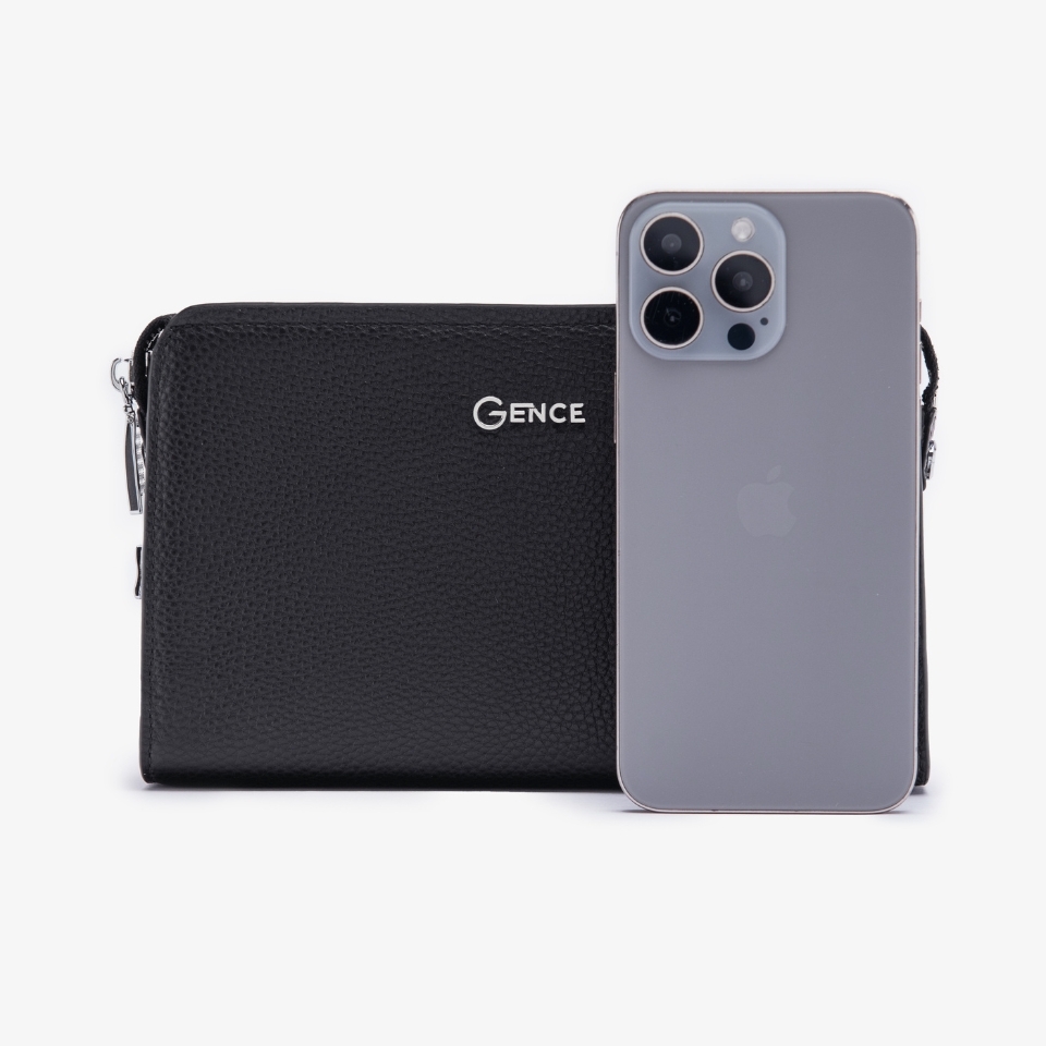 Ví cầm tay nam khóa số da bò Mill RB03