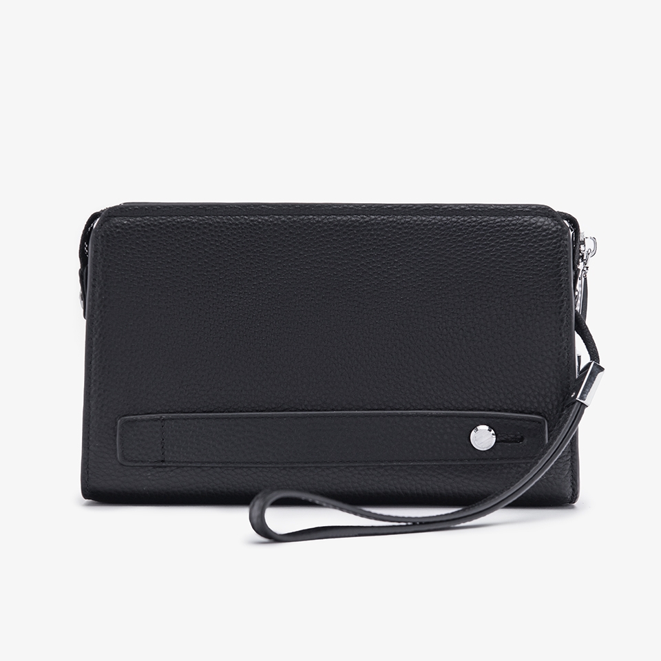 Ví cầm tay nam khóa số da bò Mill RB03