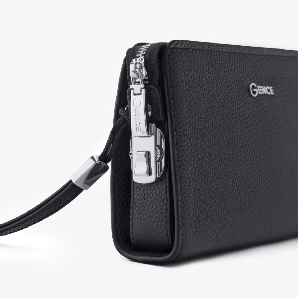 Ví cầm tay nam khóa số da bò Mill RB03