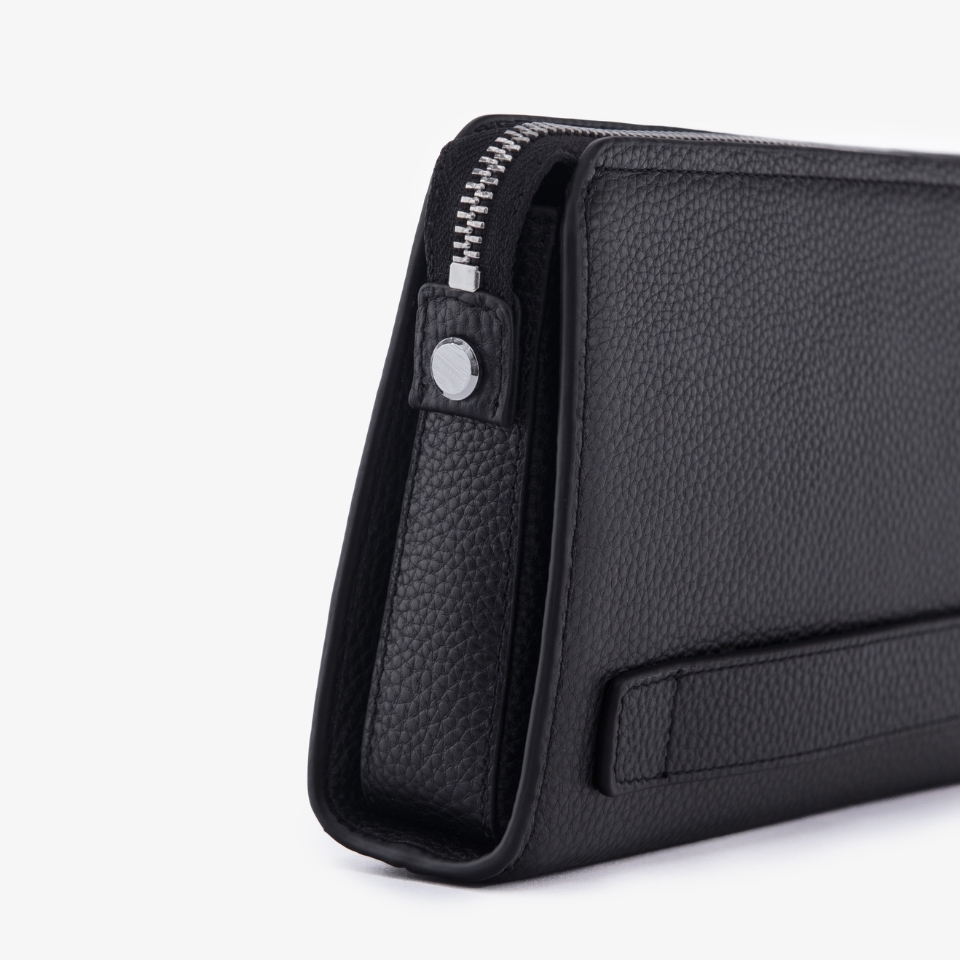 Ví cầm tay nam khóa số da bò Mill RB03