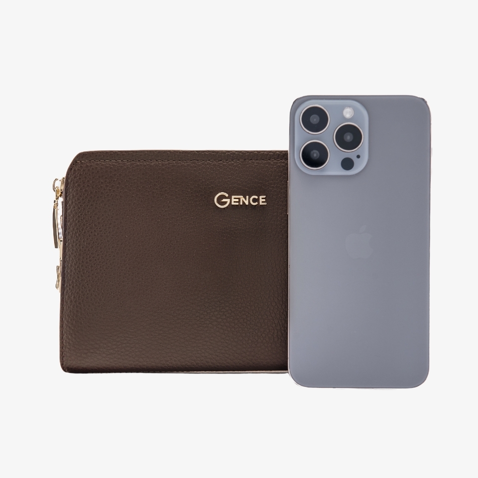 Ví cầm tay nam khóa số da bò Mill RB07