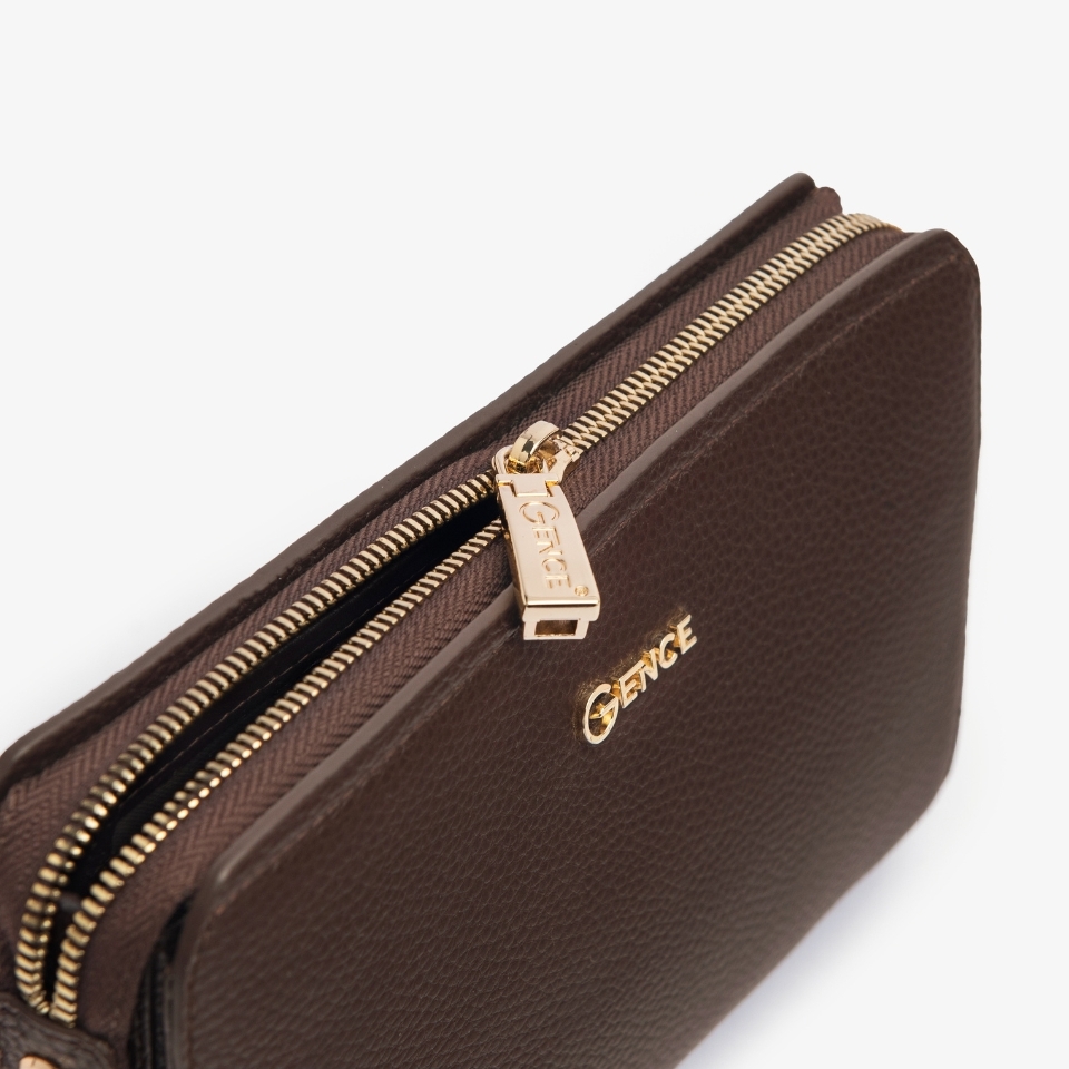 Ví cầm tay nam khóa số da bò Mill RB07