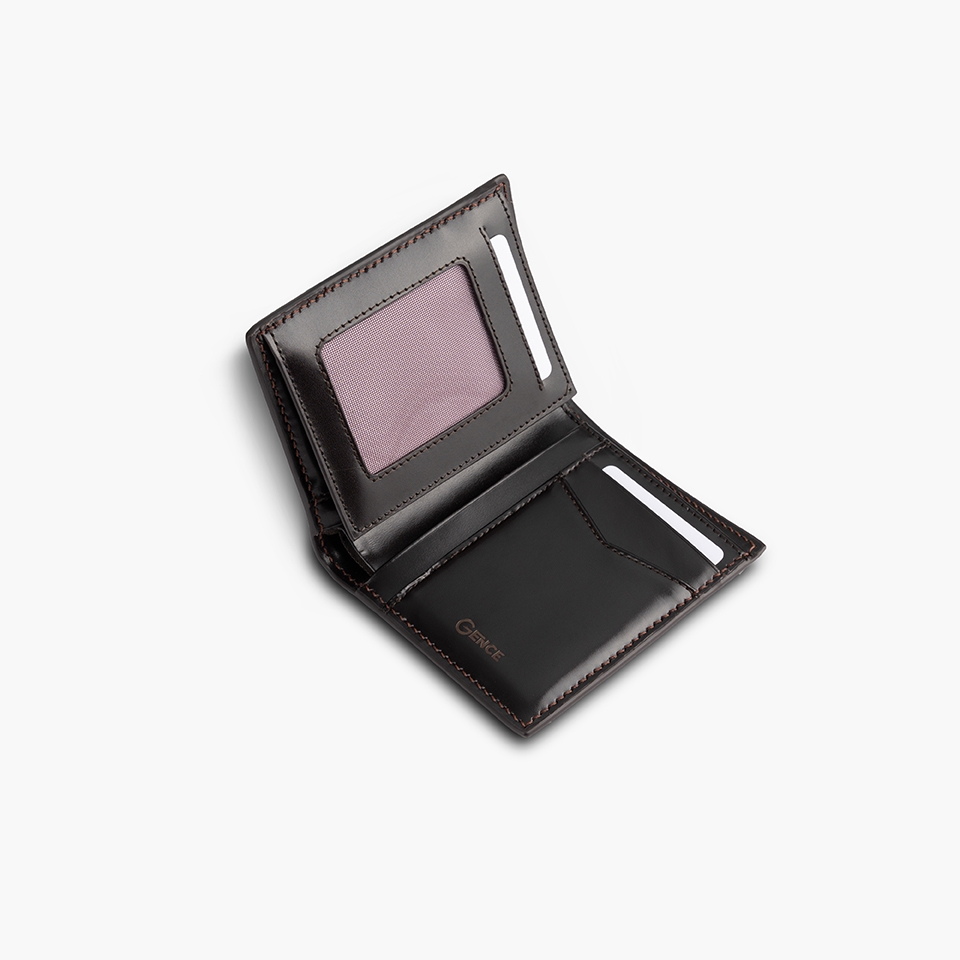 Ví nam Gence da bò Box C05 dáng dọc