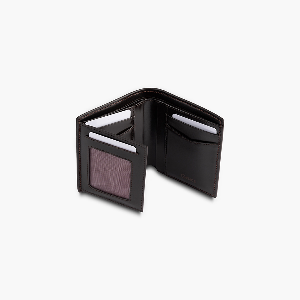 Ví nam Gence da bò Box C05 dáng dọc