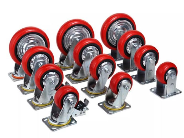 các phân loại kích thước bánh xe pu hàn quốc