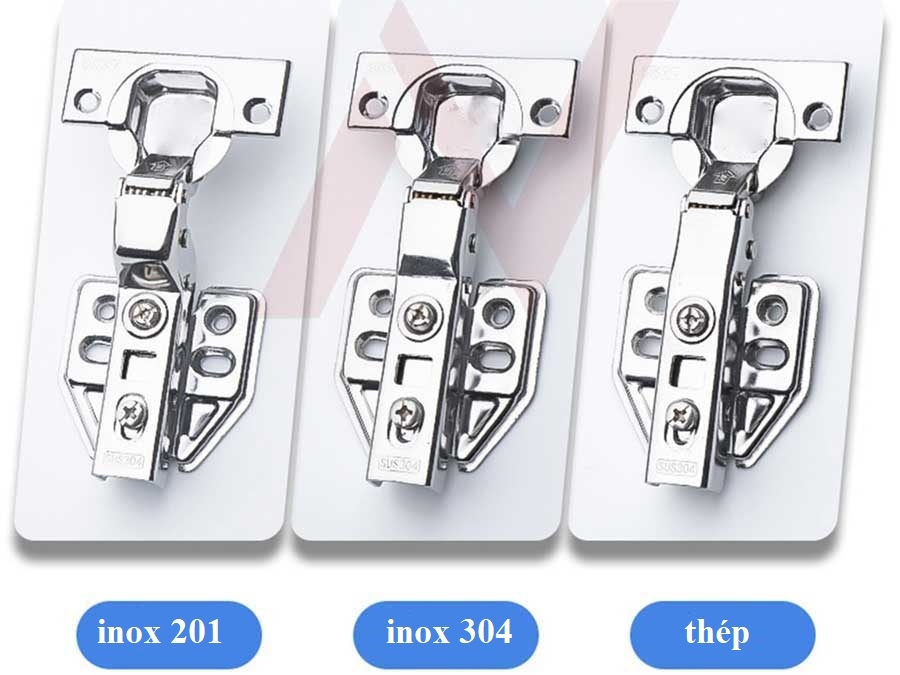 các loại chất liệu bản lề hiện nay