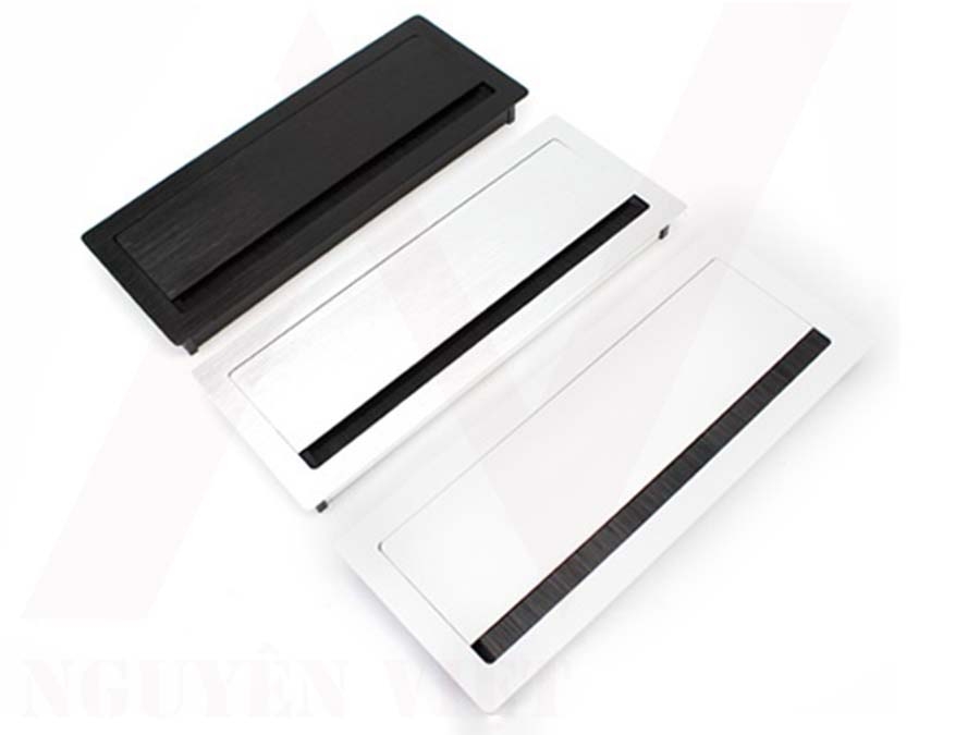 họp luồn dây điện mặt bàn đủ màu sắc