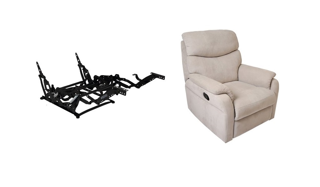 khung sắt sofa recliner