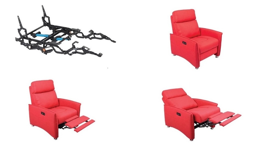 khung sắt sofa recliner