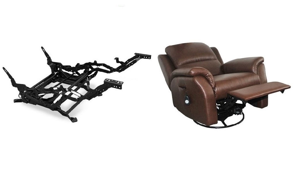 khung sắt sofa recliner