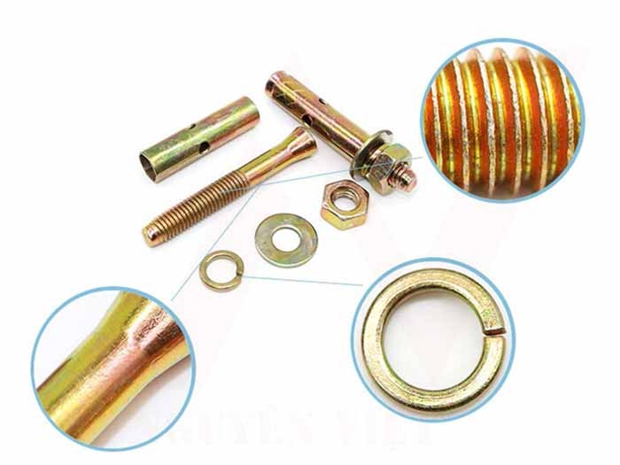 phụ kiện tắc kế sắt gắn trần