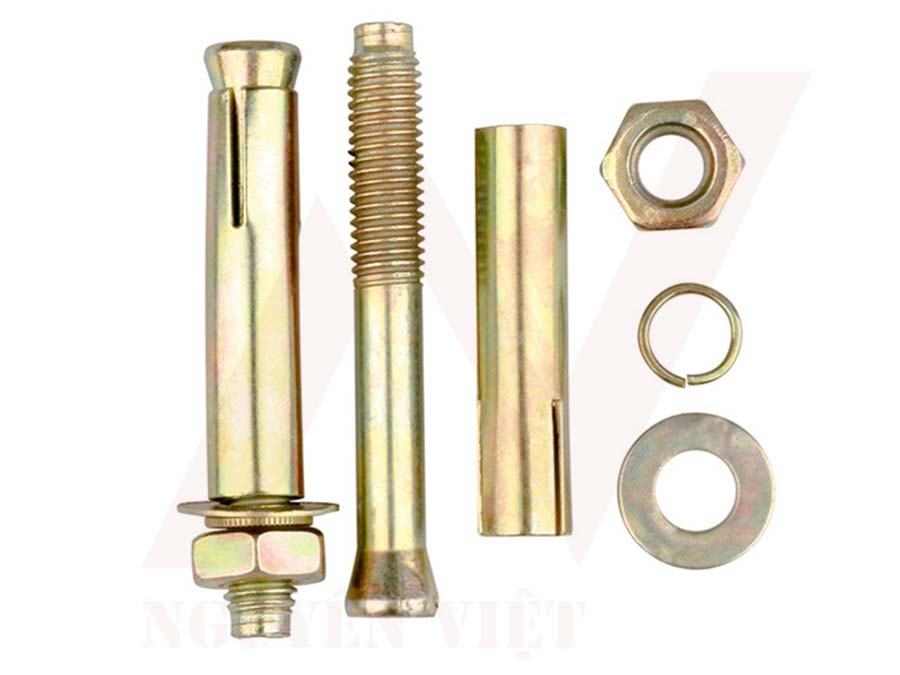 các phụ kiện cơ bản trong tắc kê sắt gắn trần