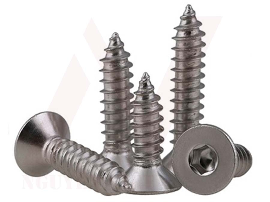 vít gỗ có đầu lục giác sẽ làm tăng tính ma sát khi bắn vít