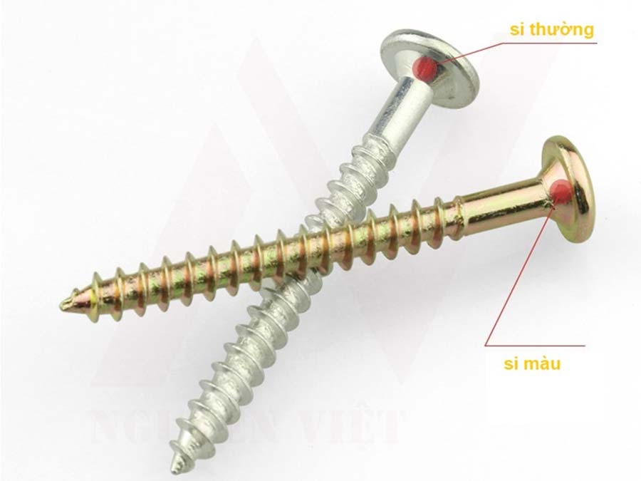 vít sàn gỗ Nguyên Việt được si thường và si màu