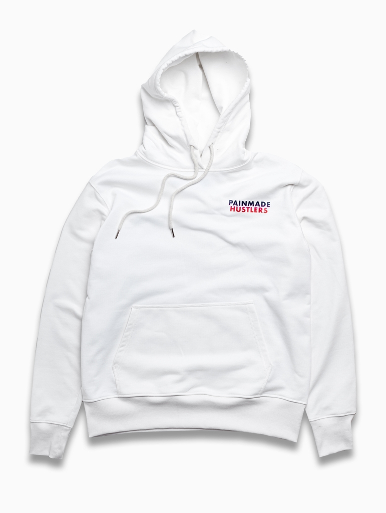 ISOMETRIC Block Logo ( Limited Color ) White Hoodie