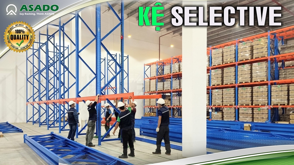 Lắp đặt Kệ kho hàng công nghiệp