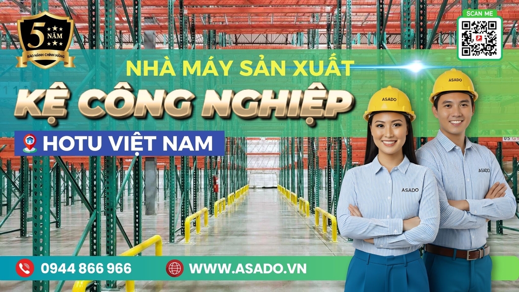 Kệ kho công nghiệp bảo hành 5 năm
