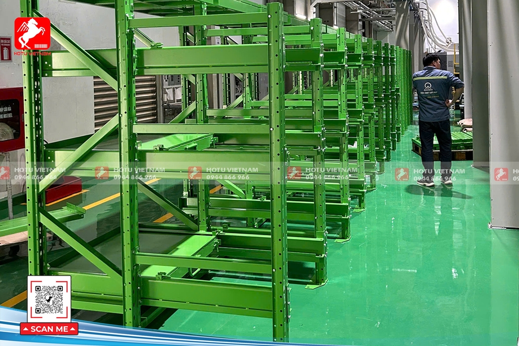Kệ để khuôn cơ khí đột đập thiết bị - Mold Racking