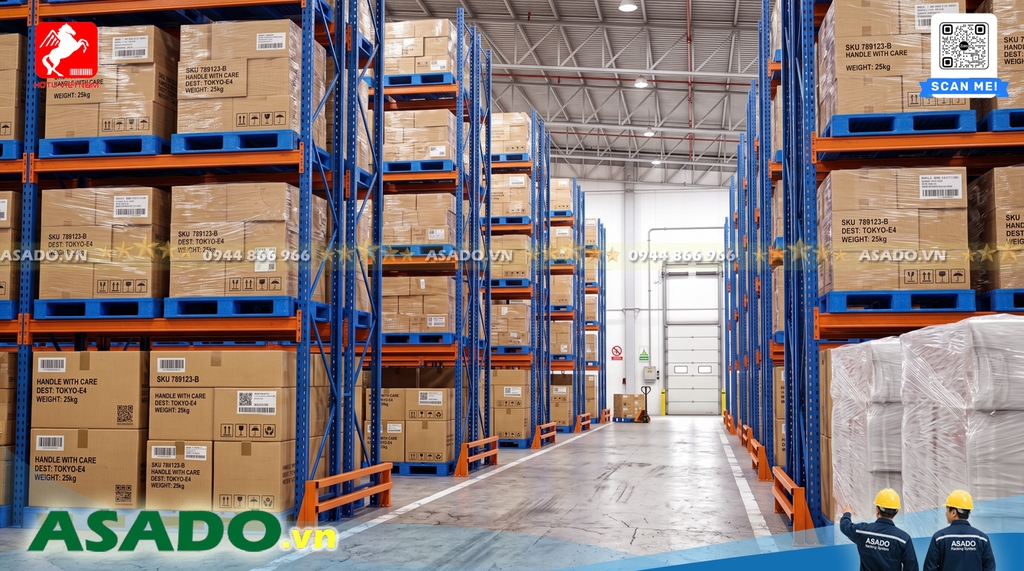 Kệ hàng dược phẩm y tế - Hotu Việt Nam sản xuất