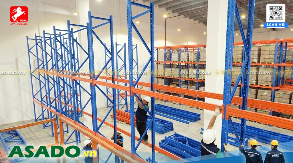 Lắp đặt Kệ để hàng dược phẩm y tế - Hotu Việt Nam