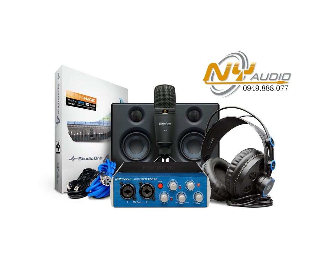 Tutustu 57+ imagen presonus audiobox studio ultimate bundle