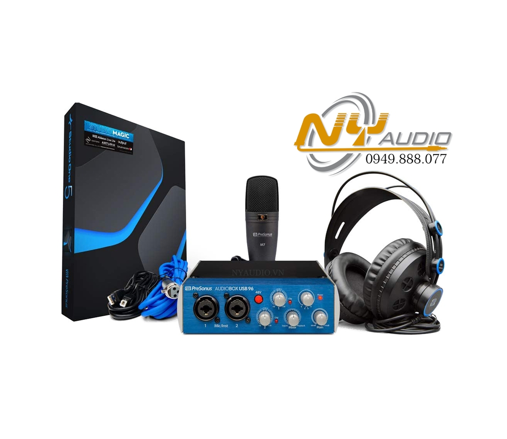 Combo thu âm cao cấp Audiobox 96 Studio hàng chính hãng giá tốt | NY AUDIO