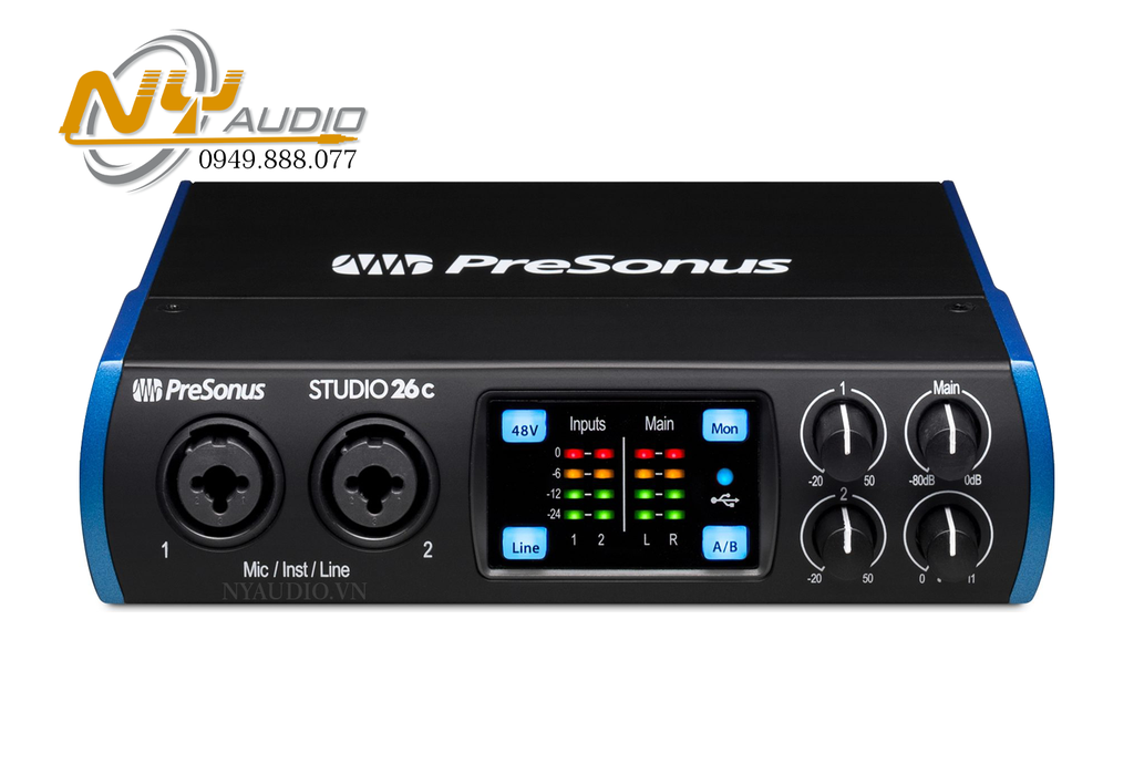 Tutustu 54+ imagen presonus studio 26c