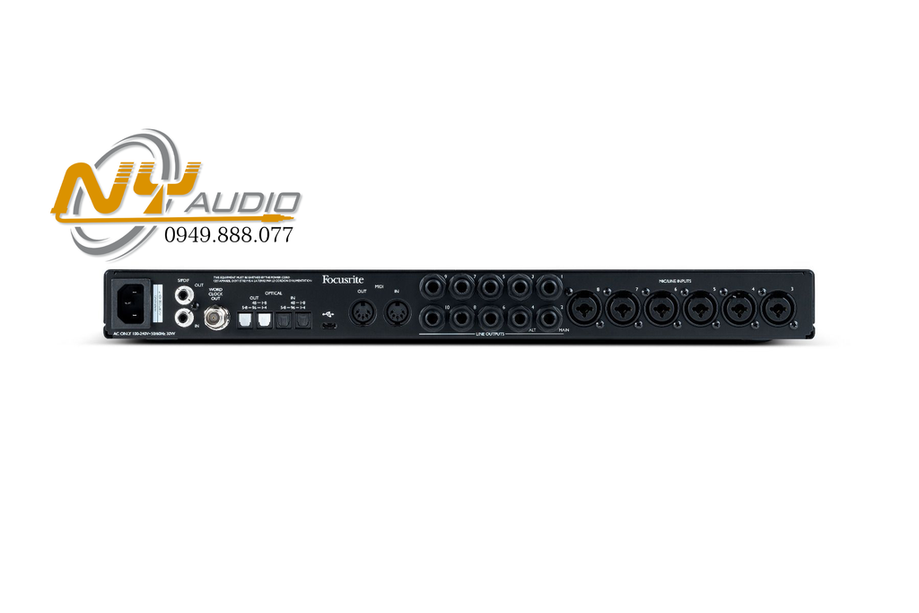 Focusrite Scarlett 18i20 Gen 3 hàng nhập khẩu chính hãng