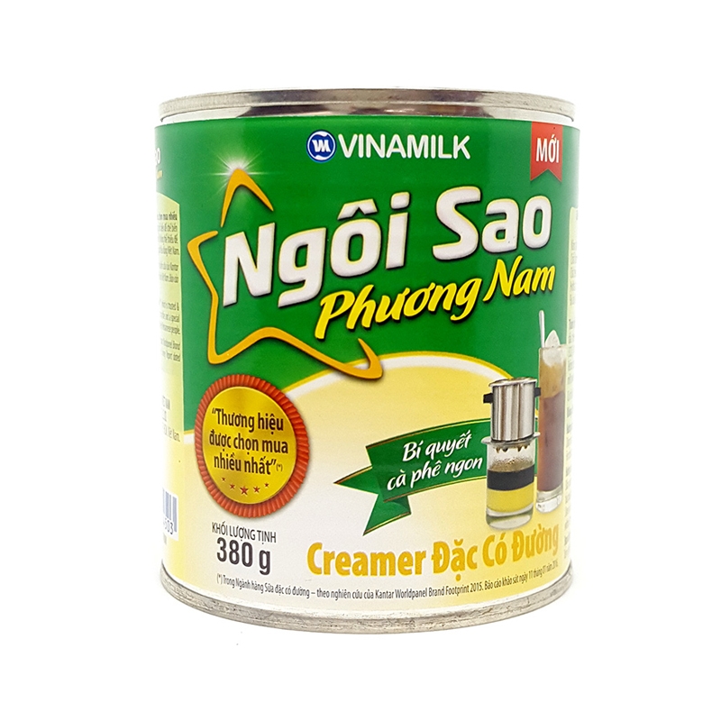 Sữa đặc Ngoi Sao Phương Nam Xanh Lon 380g Monami Mart Sữa đặc Ngoi Sao Phương Nam Xanh Lon 380g Monami Mart