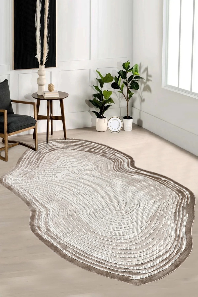 Thảm trải sàn Chic nâu dệt Thổ Nhĩ Kỳ