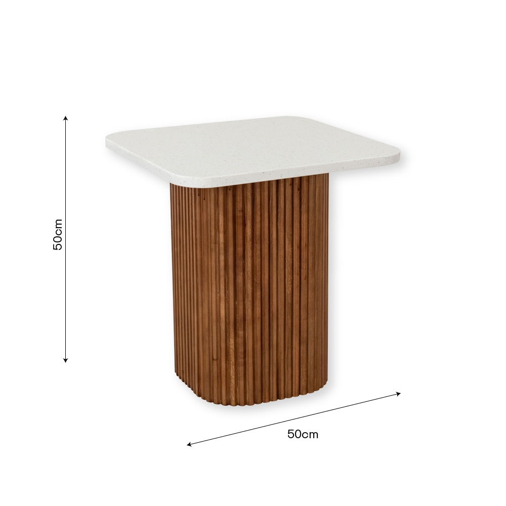 Bàn trà Chesnut phiên bản mặt bàn 50cm