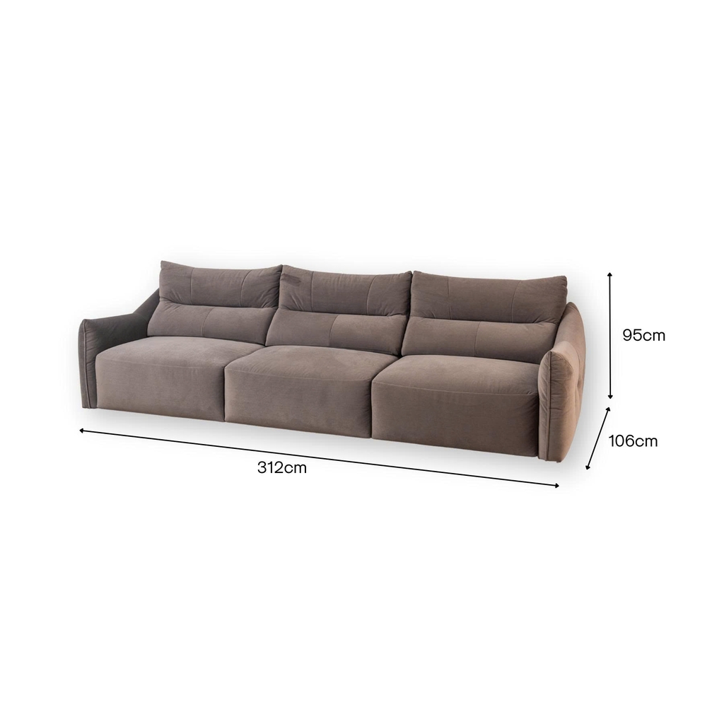 [ KLL ] Ghế sofa thông minh chỉnh điện Chio 3 ghế