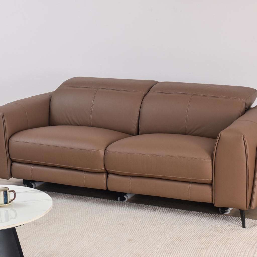 Ghế sofa thông minh chỉnh điện Caldo da thật NW 2 ghế