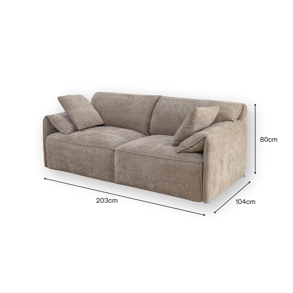 Ghế sofa thông minh chỉnh điện Latte 2 ghế