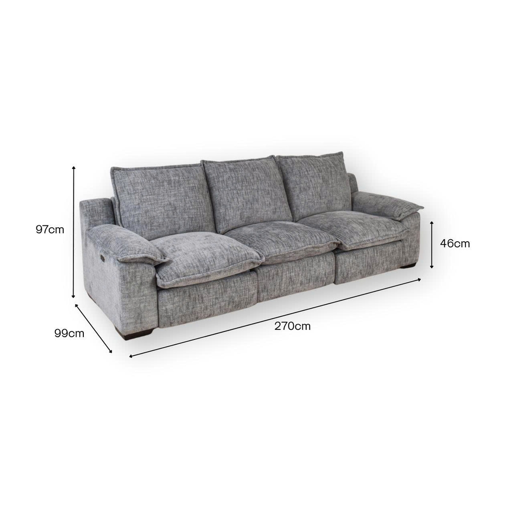 Ghế sofa thông minh chỉnh điện Lisbon 3 ghế