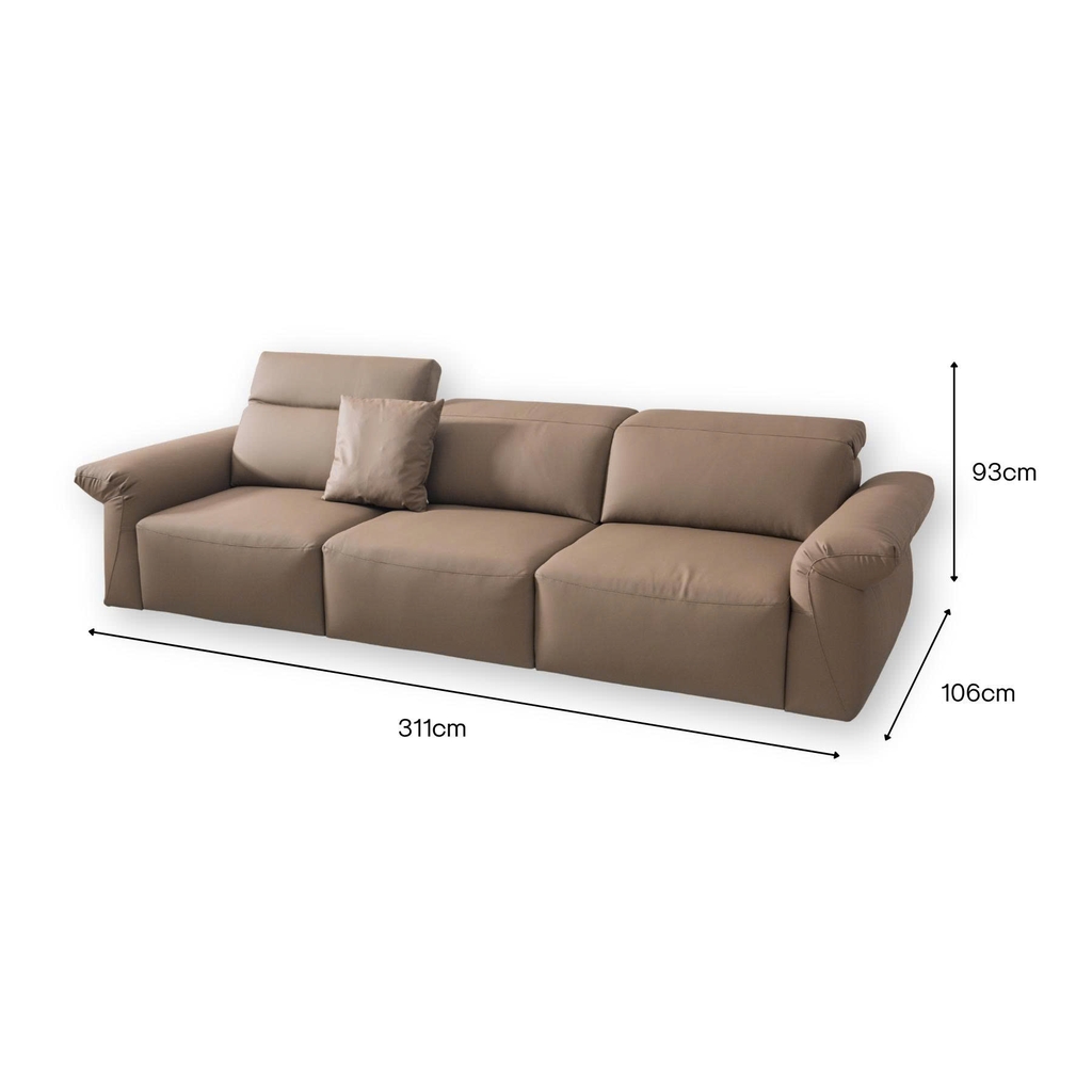 Ghế sofa thông minh chỉnh điện Macchi 3 ghế