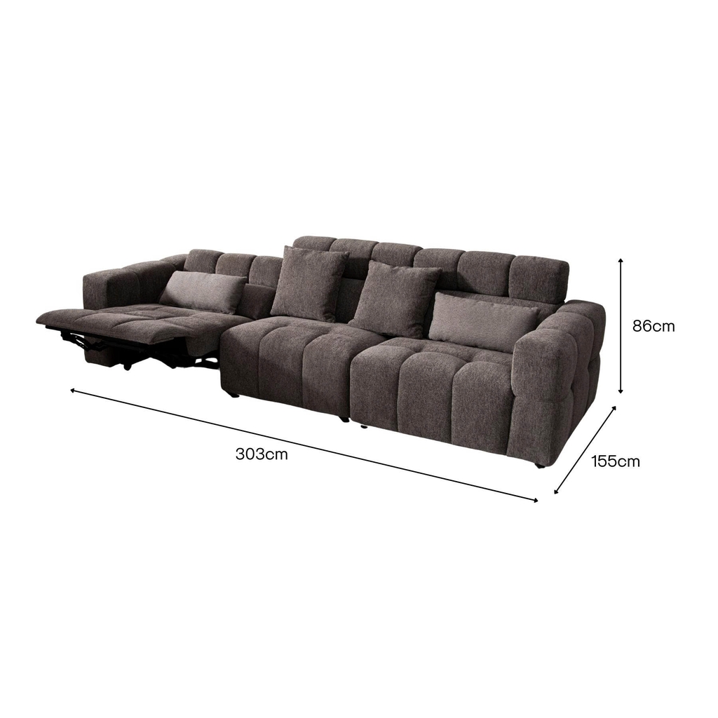 Ghế sofa thông minh chỉnh điện Presso 3 ghế