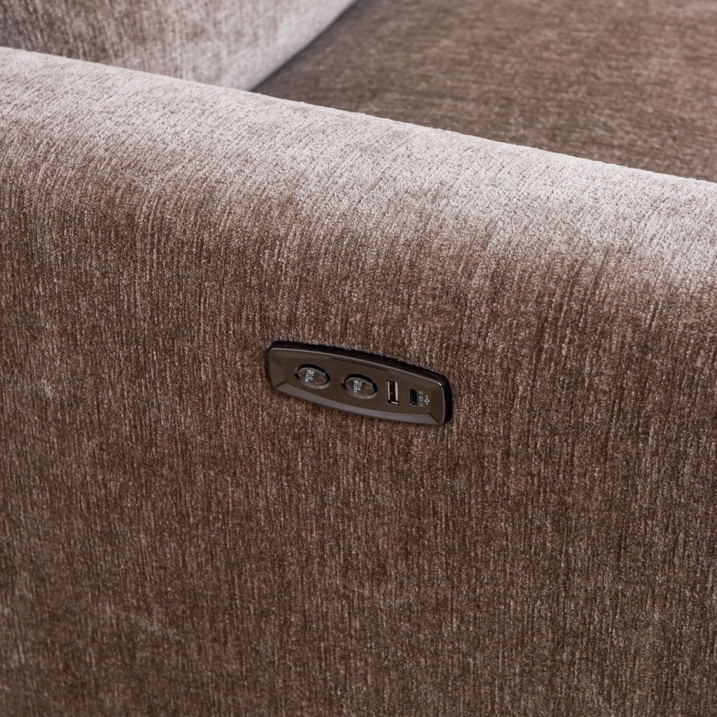Ghế sofa thông minh chỉnh điện Braga 3 ghế