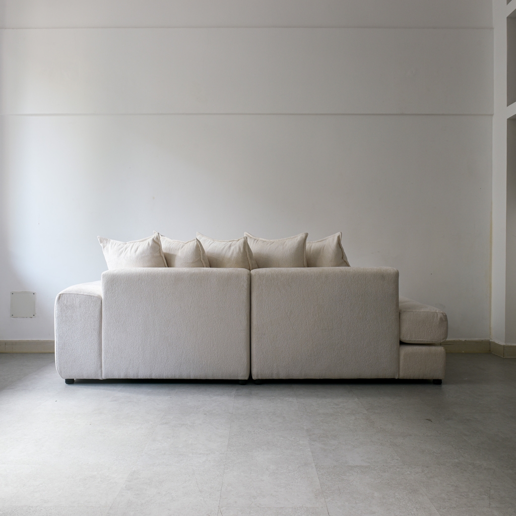 Ghế sofa Maltida gối tựa vuông