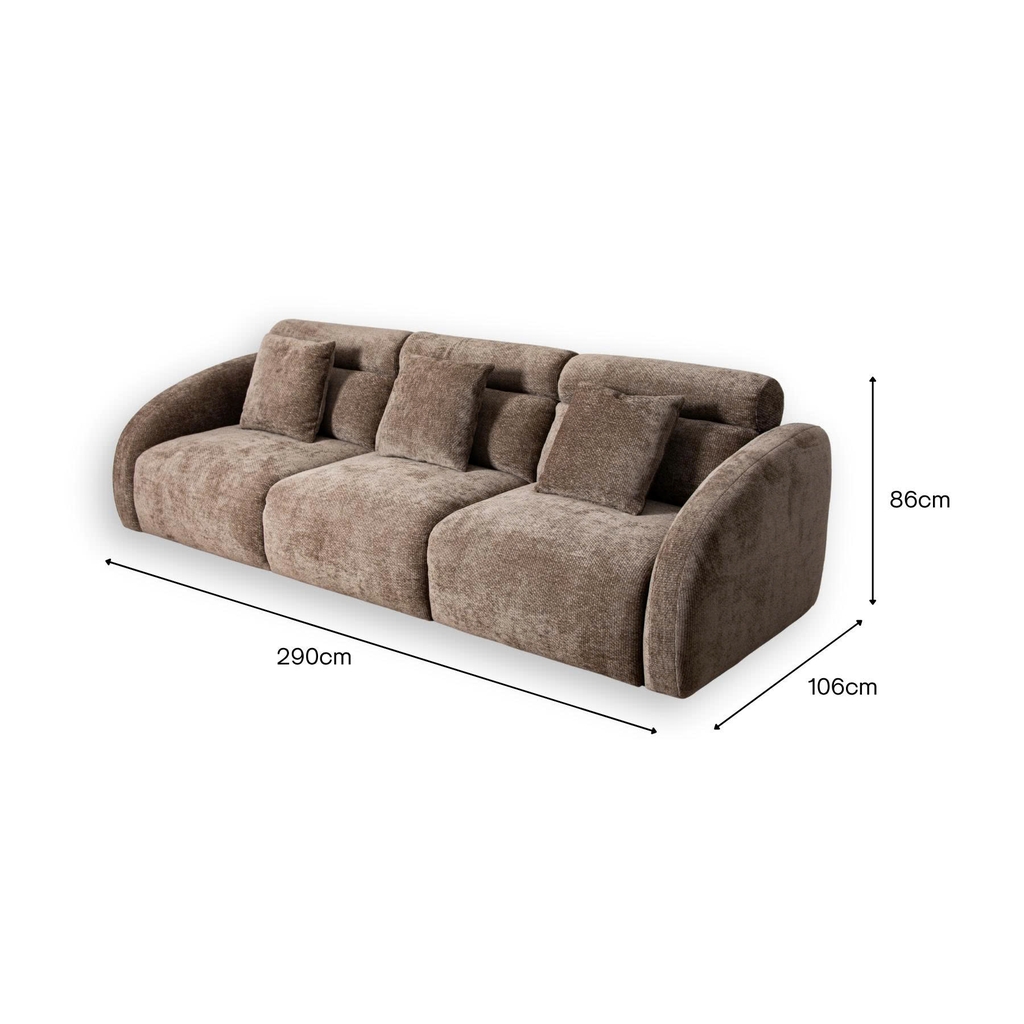 Ghế sofa thông minh chỉnh điện Tencha 3 ghế