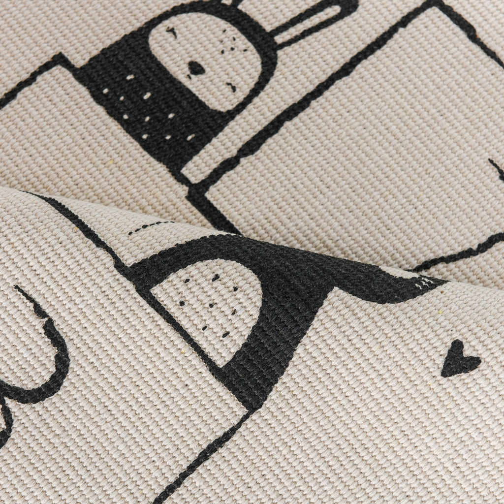 Thảm chân Rolie cotton linen 70x140