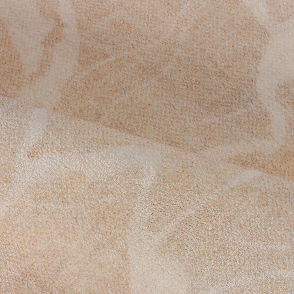 Thảm trải sàn Peach oval lông mềm